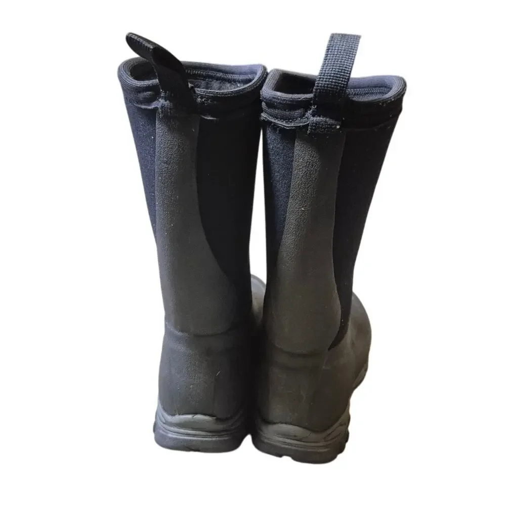 Muck Boots Rugged II Winter Boots Kids Black Pull On Round Toe Waterproof - 1